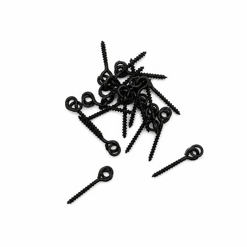 20x Medium Bait Screws for Carp Fishing Rigs – Quick Change Bait Screw Tackle for Boilies & Pop-Ups