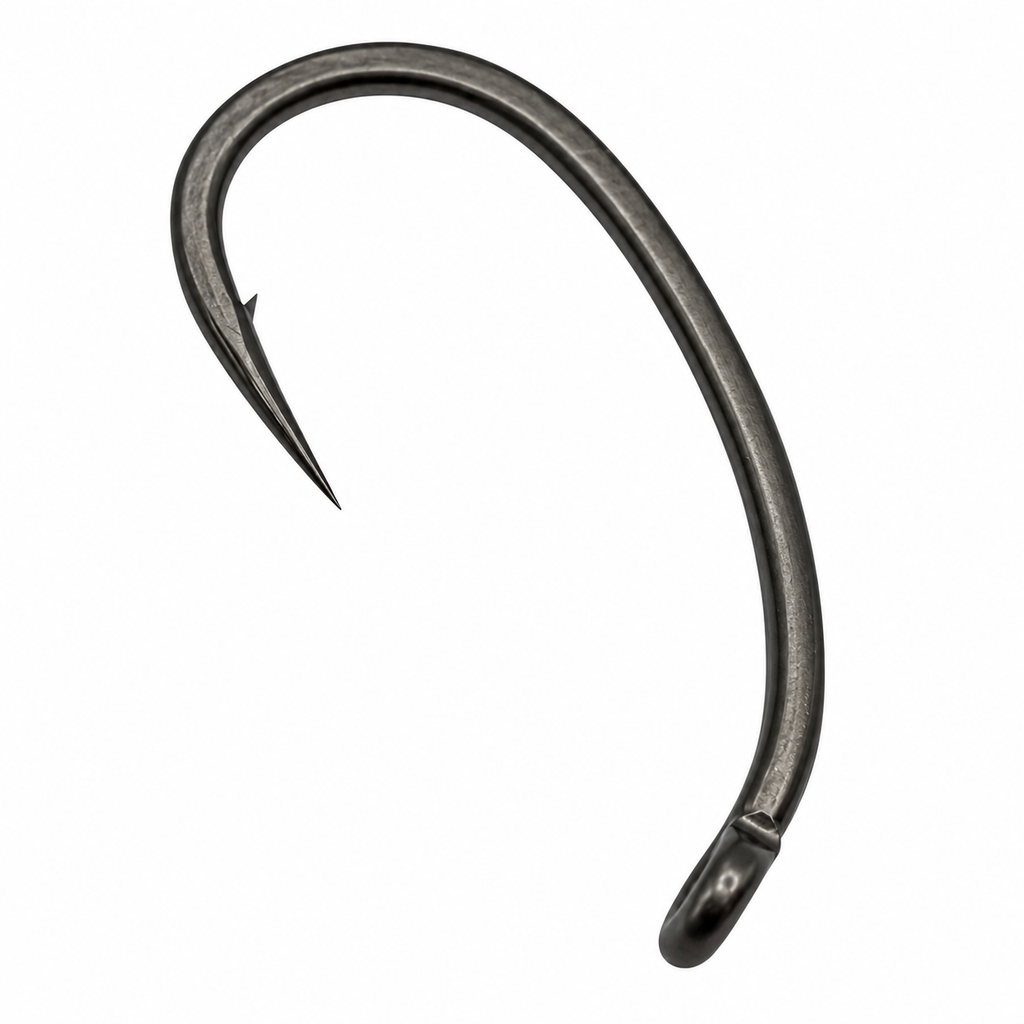 CurveX PTFE Hooks x10 – Micro Barbed Carp Fishing Hooks – Ronnie Rig, German Turbo, Chod Rig