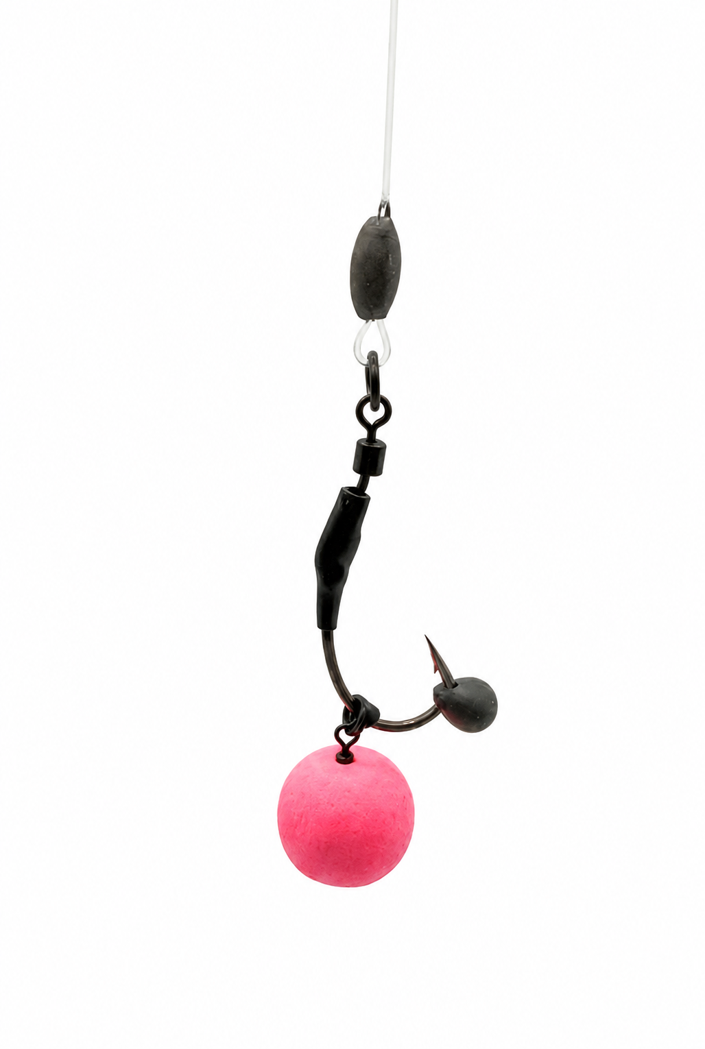 Ronnie Rig Kit x4 – Self Assembly Combi Rig – Curve Shank Size 4 Micro Barbed Carp Fishing