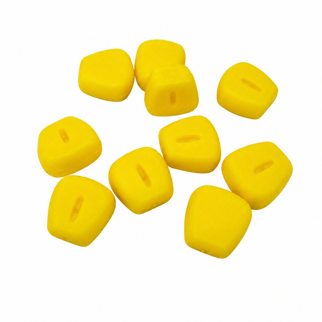 Yellow Wafter Corn – Single x10 | Artificial Carp Fishing Hookbait