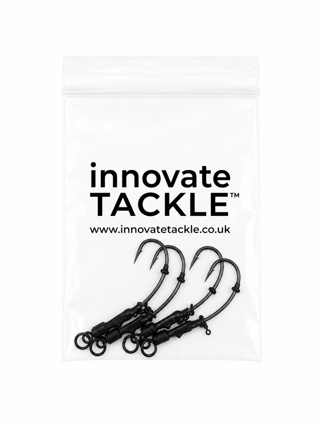 Ronnie Rigs x4 – Size 2 Micro Barbed Pre-Built Carp Fishing Rigs
