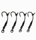Ronnie Rigs x4 – Size 2 Micro Barbed Pre-Built Carp Fishing Rigs