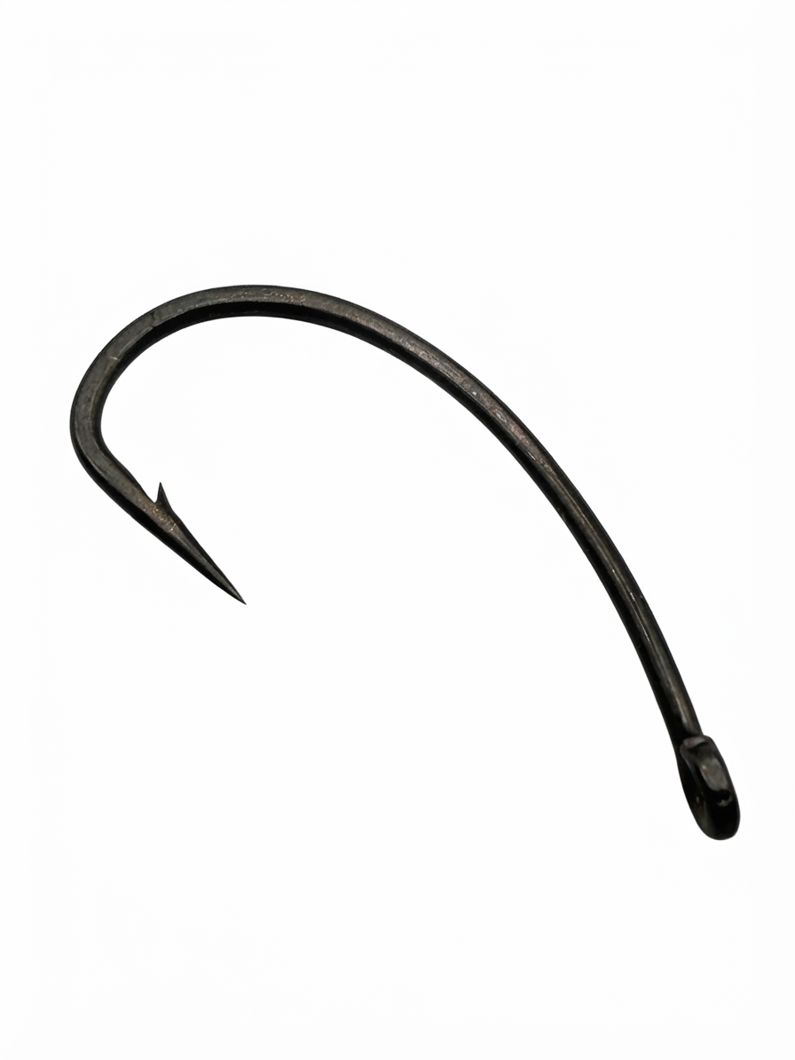Ronnie Rig Kit x4 – Self Assembly Combi Rig - Curve Shank Size 6 Micro Barbed – Carp Fishing