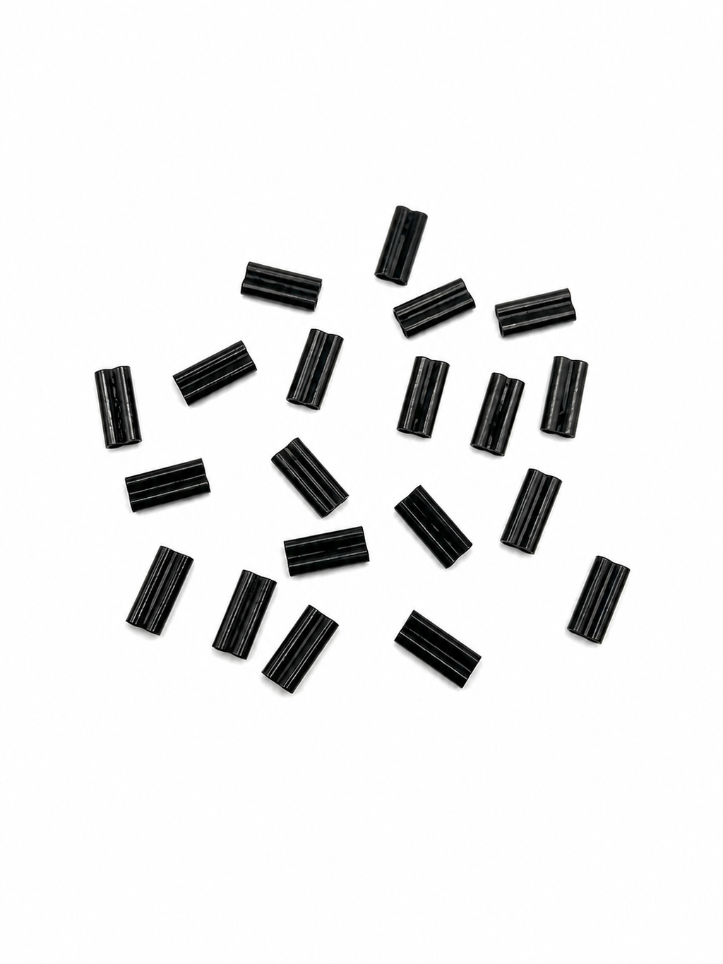 Small Krimps 0.6mm x20 | Carp Fishing Rig Crimps/Krimps for Fluorocarbon & Coated Braids