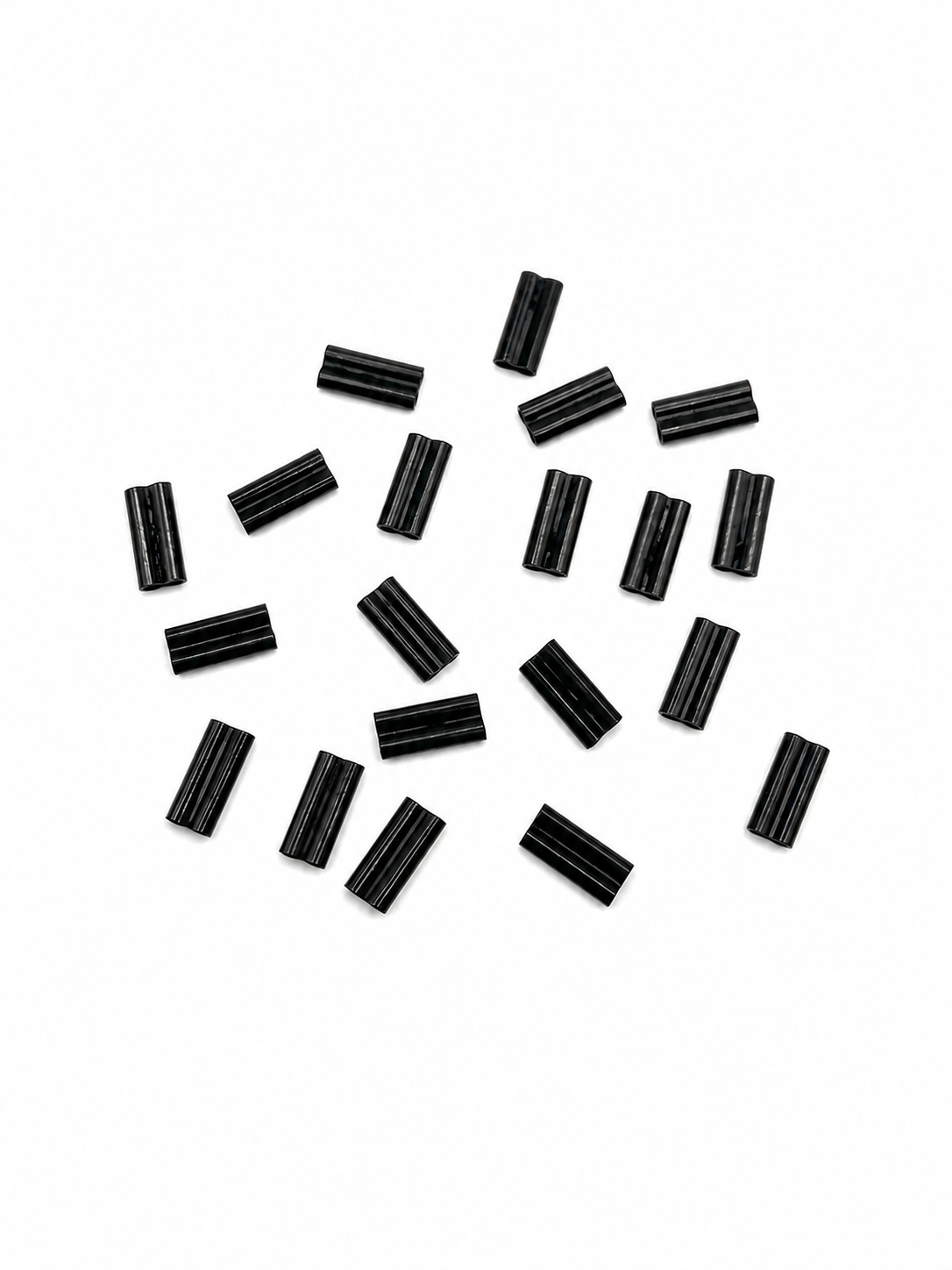 Small Krimps 0.6mm x20 | Carp Fishing Rig Crimps/Krimps for Fluorocarbon & Coated Braids