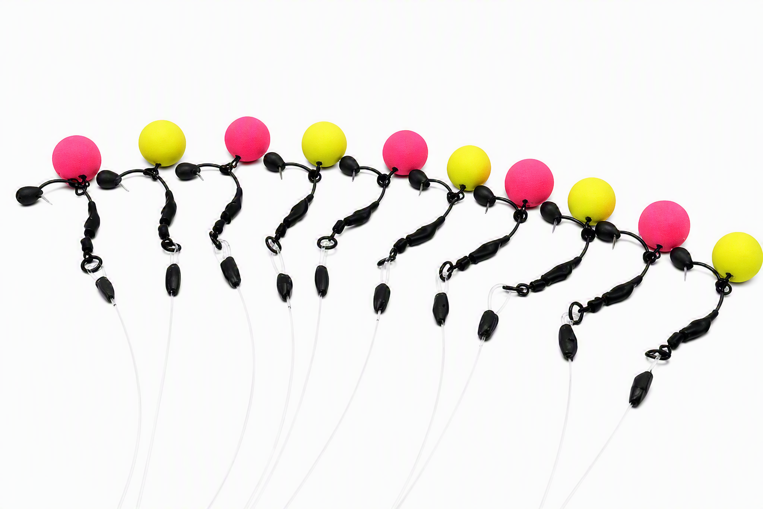 Ronnie Rig Kit x5 – Curve Size 6 Micro Barbed Carp Fishing Rigs
