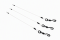 Krimped Boom Sections 30lb 15cm x3 – Carp Fishing Rig Boom Hooklink
