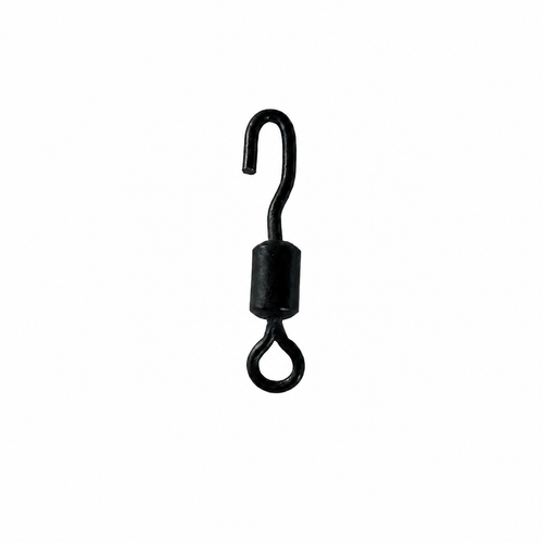 Black Spinner Swivels (No big ring) Size 11 x10 – No Big Ring – Carp Fishing Ronnie Rig Components