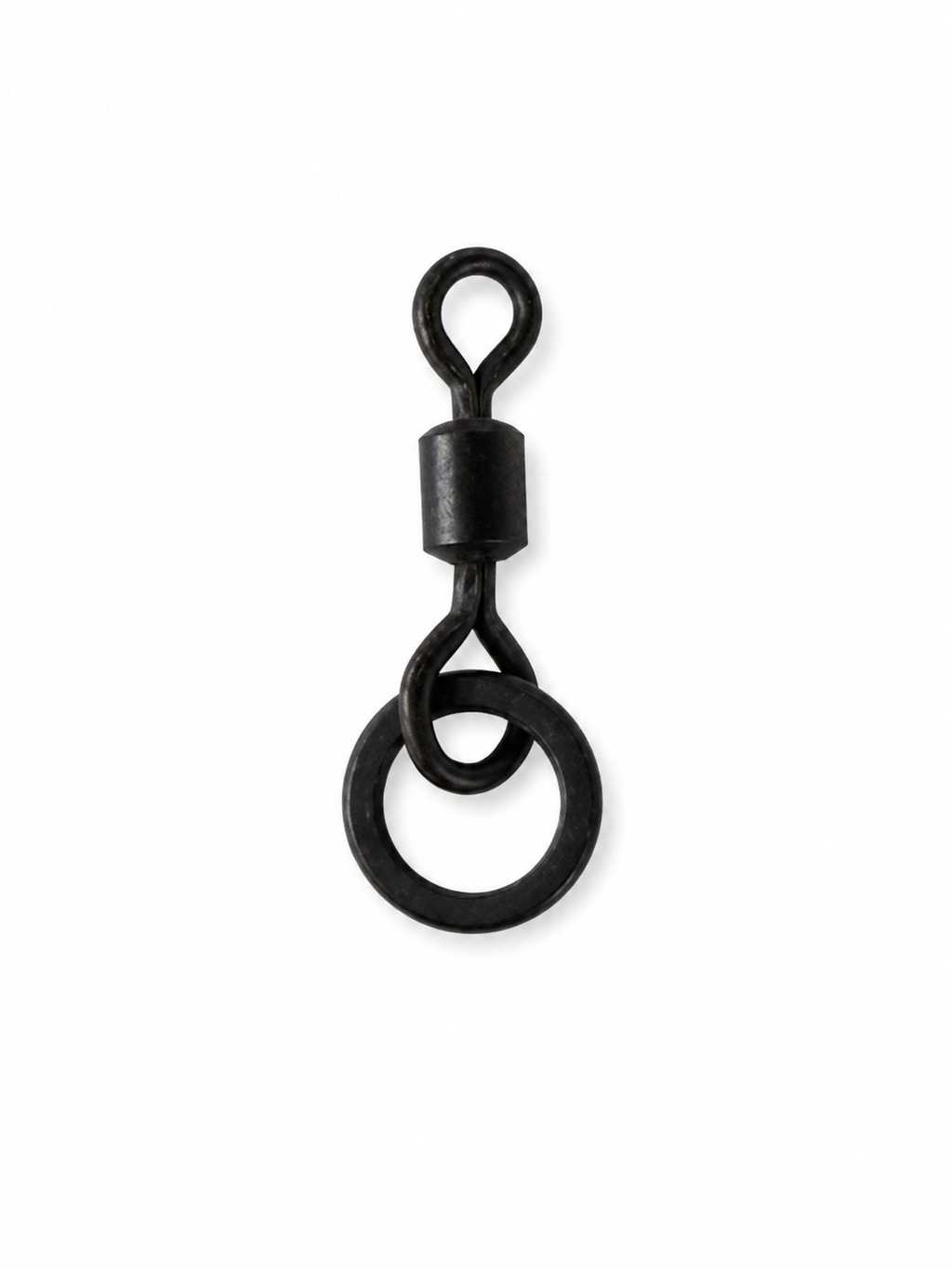 Micro Ring Swivels Black Size 20 x10 | Carp Fishing Rig Components