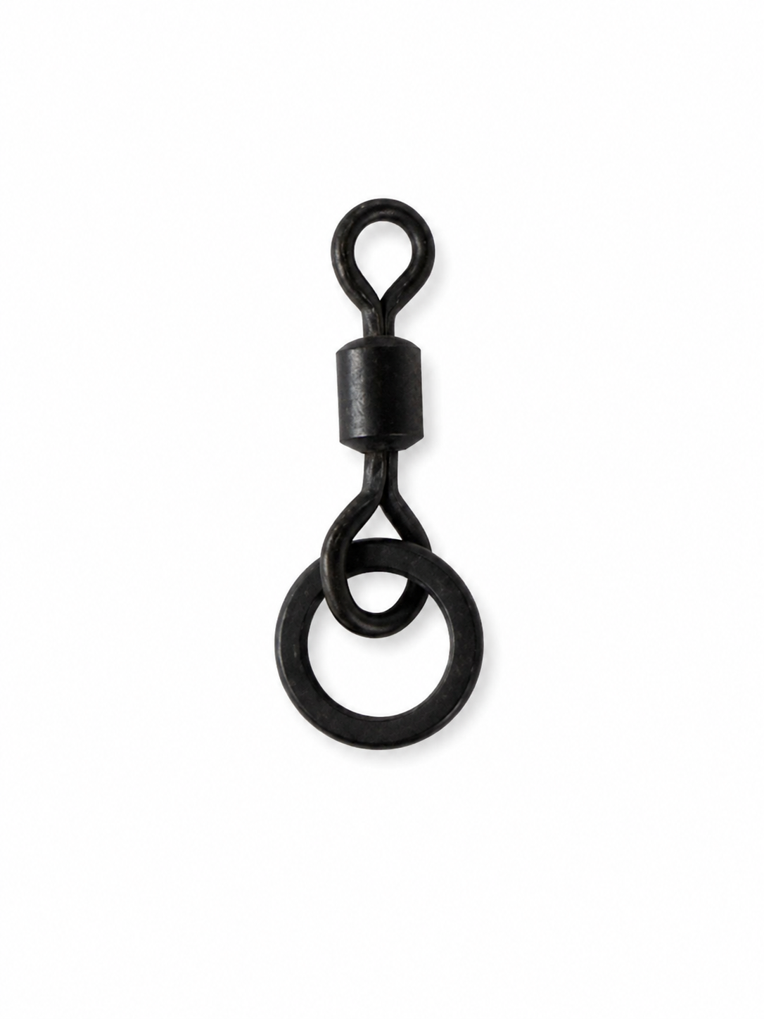Micro Ring Swivels Black Size 20 x10 | Carp Fishing Rig Components