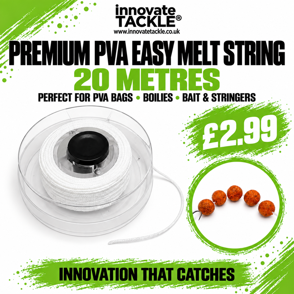 PVA Easy Melt String 20m – Carp Fishing PVA String for PVA Bags & Stringers