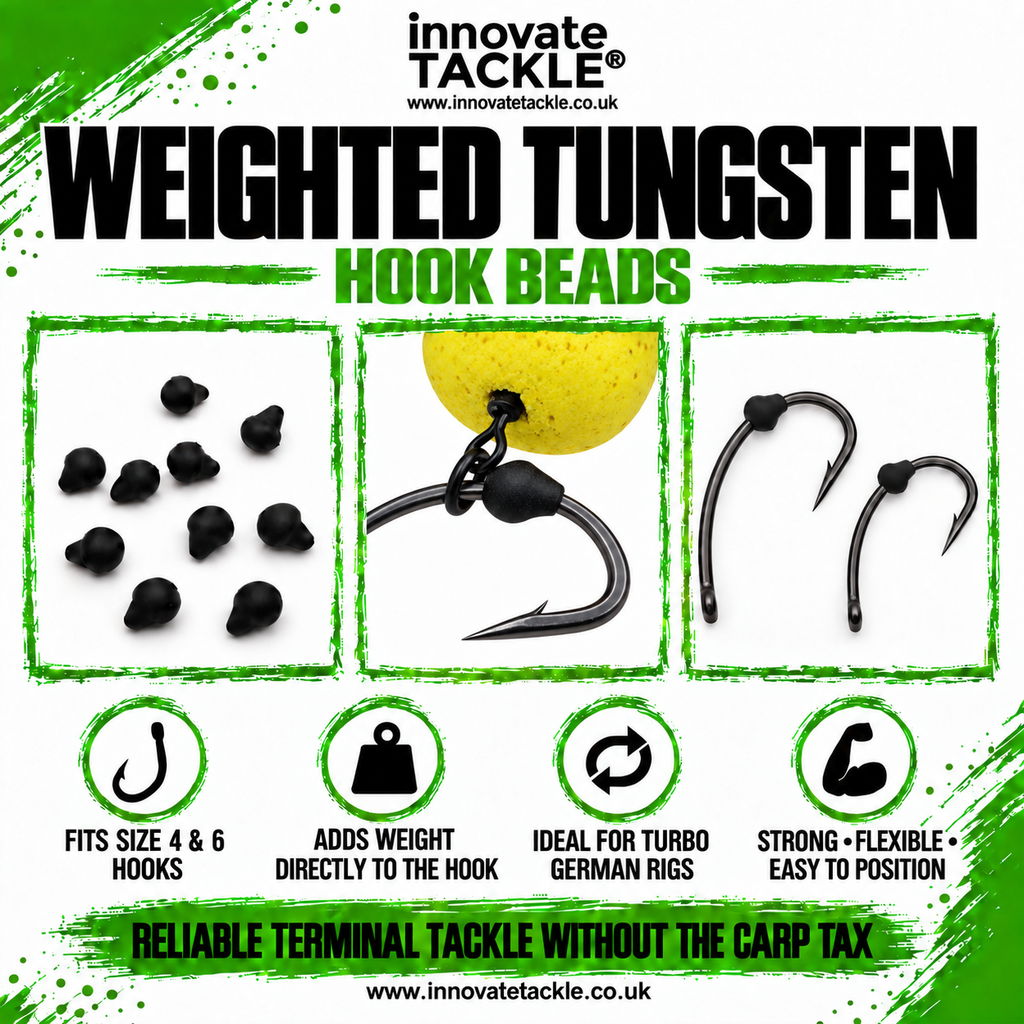 Hook Beads - Tungsten Weighted x10