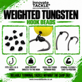 Hook Beads - Tungsten Weighted x10