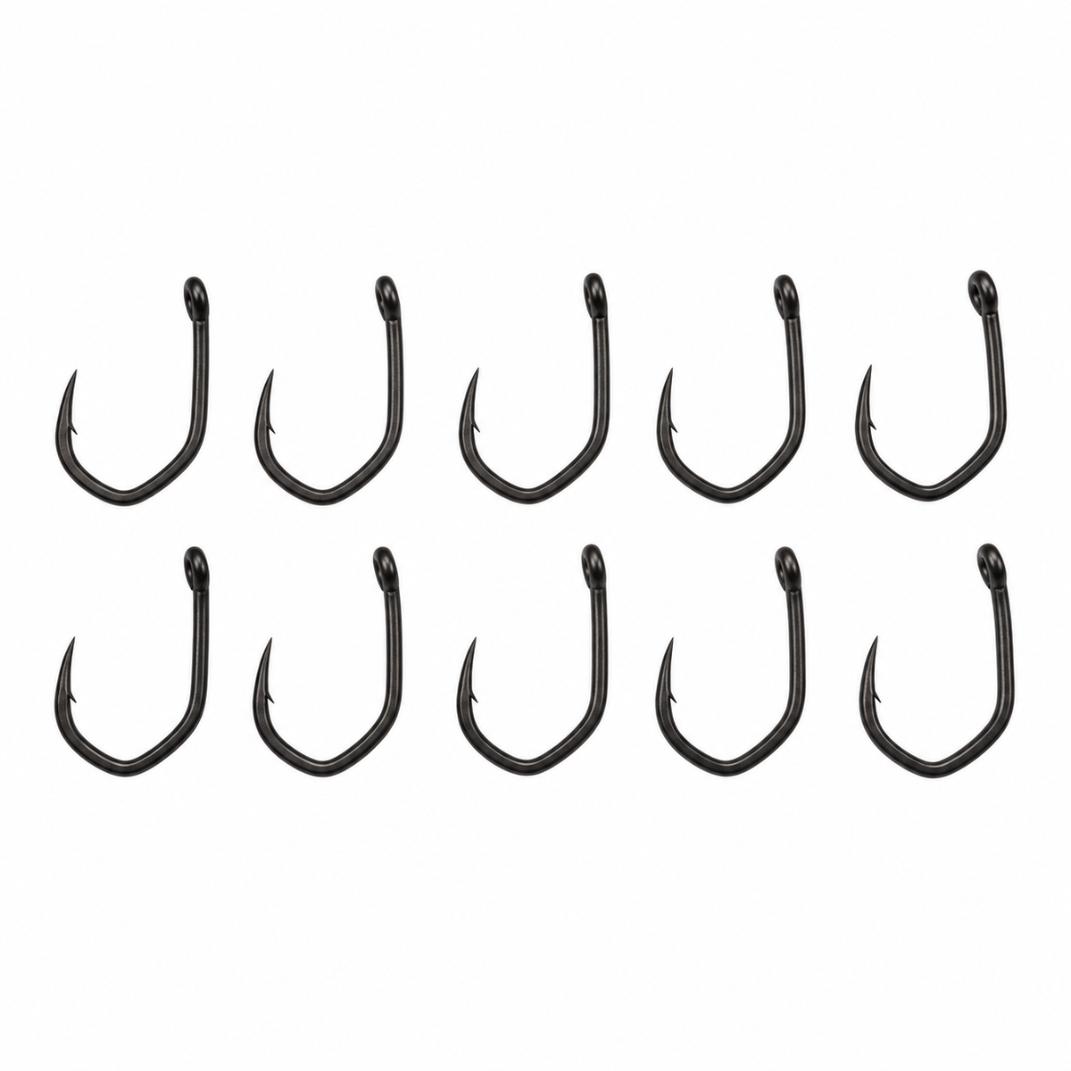 ClawX PTFE Hooks x10 – Micro Barbed Carp Fishing Hooks – Ronnie Rig, German Turbo, Chod Rig