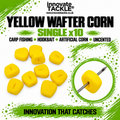 Yellow Wafter Corn – Single x10 | Artificial Carp Fishing Hookbait