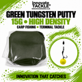 Carp Fishing Green Tungsten Putty 15g | Terminal Tackle