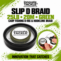 Slip D Braid 25lb 20m Green – Carp Fishing D-Rig & Hooklink Braid