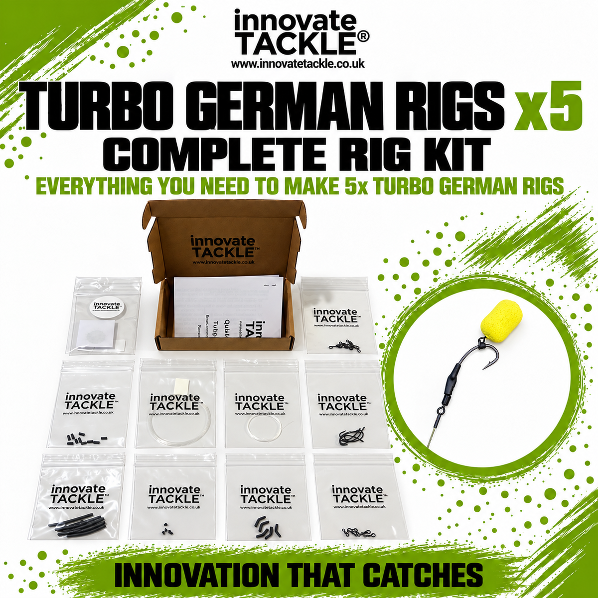 RIG KITS: Turbo German x5 – Carp Fishing Rigs